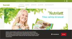 Desktop Screenshot of nutrilett.fi