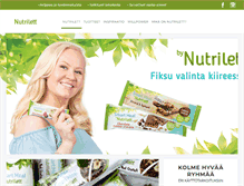 Tablet Screenshot of nutrilett.fi