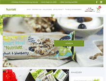 Tablet Screenshot of nutrilett.dk